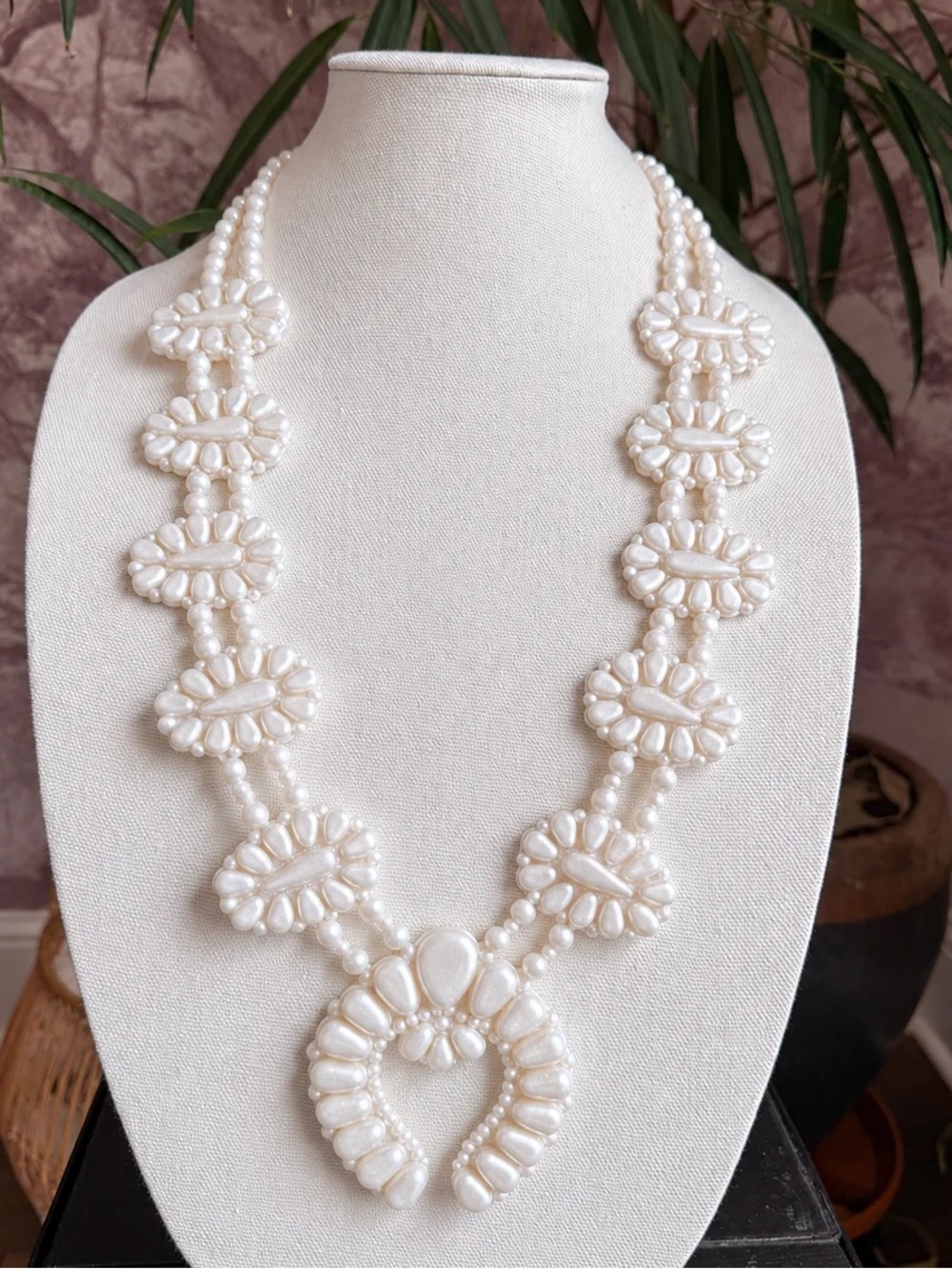 Rahya Golden Hour Necklace in Pearl